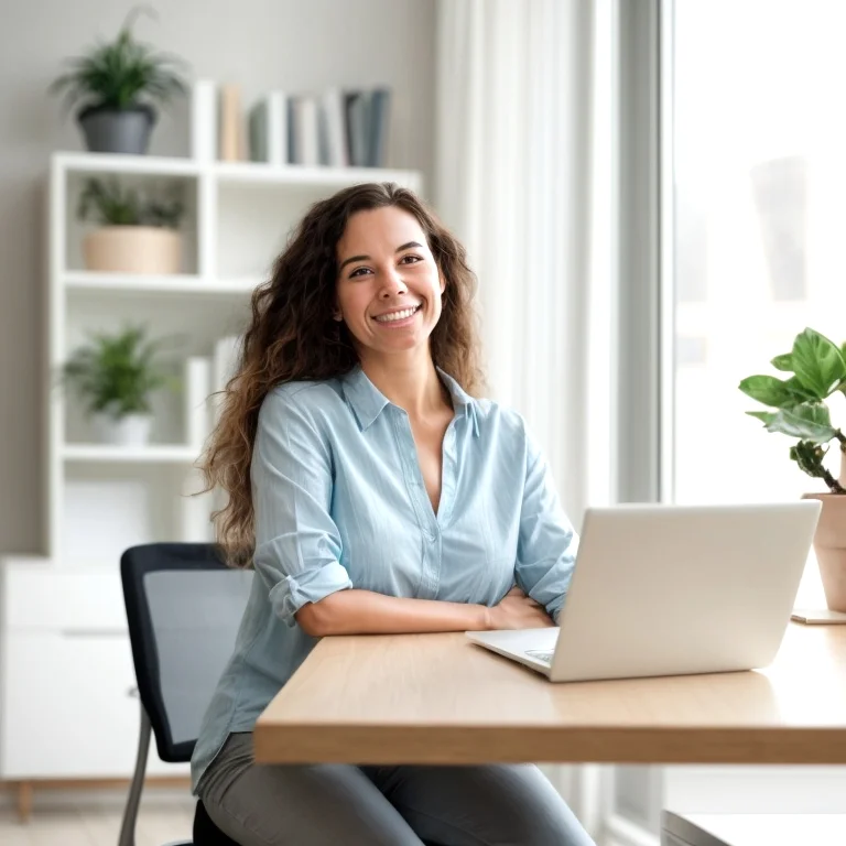 Zufriedene Teilnehmer während einer Online-Session